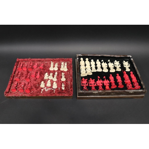 Antique Chinese export ivory puzzle