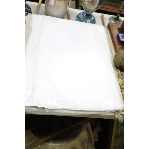 Two French linen sheets, sorry no measurements