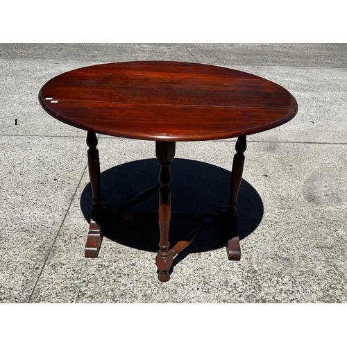 Vintage drop side table, approx