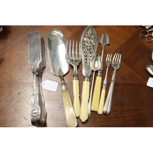 Good selection of antique serving