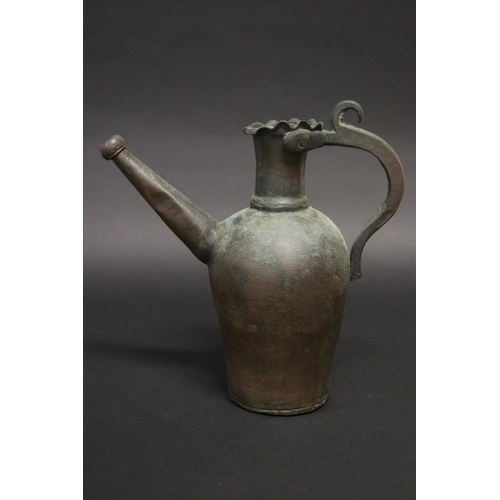 Middle Eastern copper ewer, approx