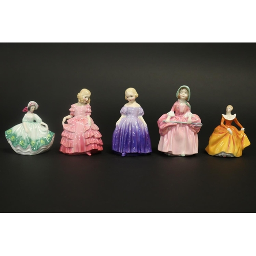 Collection of miniature Royal Doulton