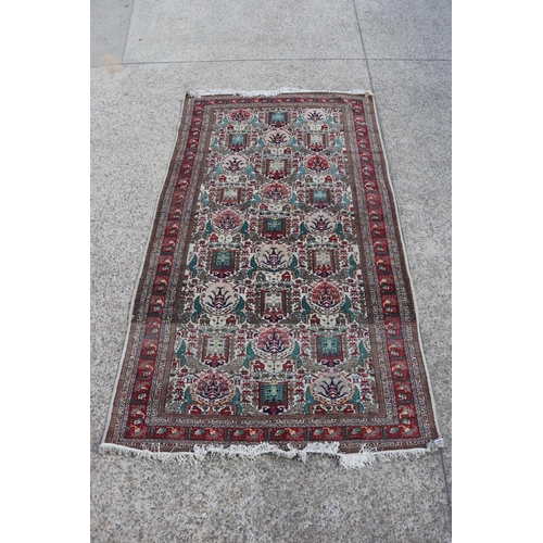Tabriz rug, Persian, the ivory