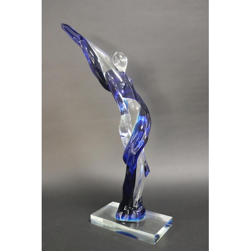 Murano glass sculpture, approx 68cm