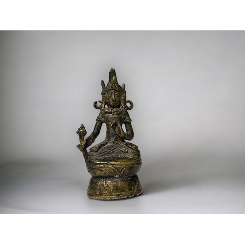 A BRONZE BODHISATTVA.18th century.Java,