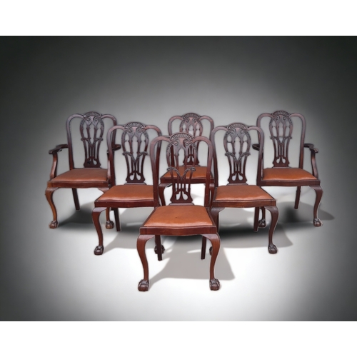 A SET OF SIX LATE 19TH CENTURY