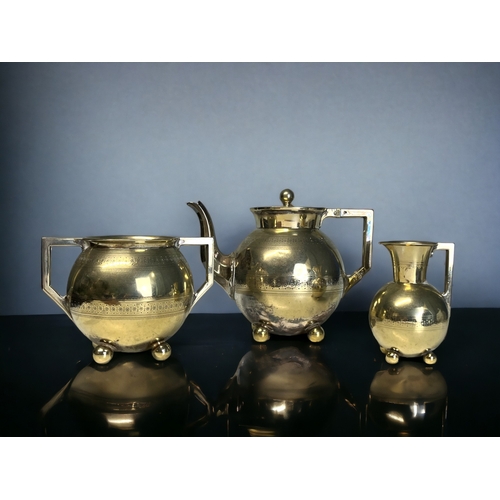 A DR CHRISTOPHER DRESSER TEASET.By