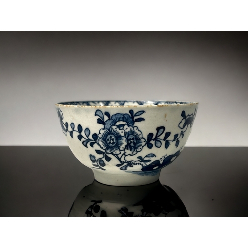 A blue & white hand painted porcelain