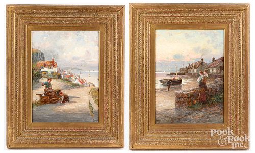 JOHN HENRY BOEL, PAIR OF COASTAL