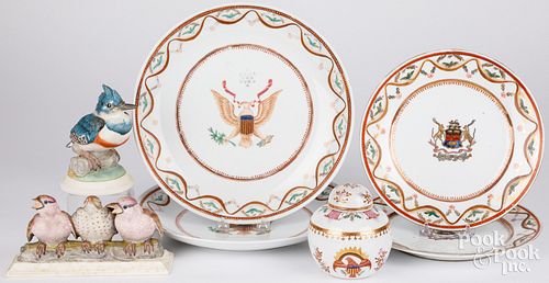 CHINESE EXPORT STYLE PORCELAIN,