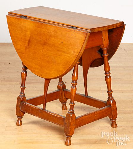 MAPLE BUTTERFLY TABLE, EARLY 20TH