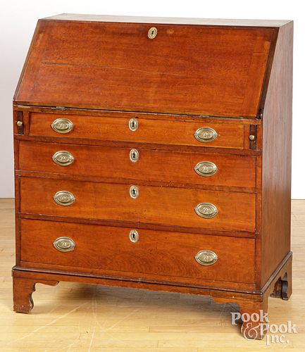 NEW ENGLAND CHIPPENDALE CHERRY