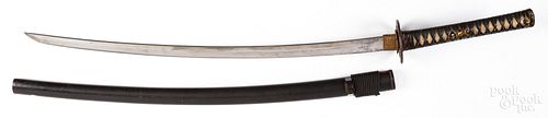 JAPANESE SAMURAI SWORD, 20TH C.Japanese