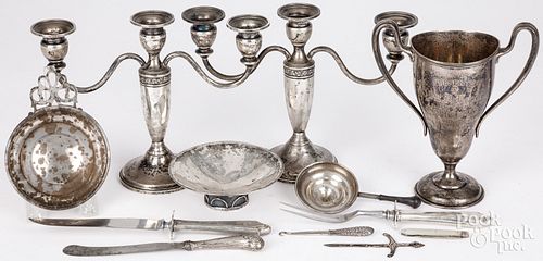 STERLING SILVER, ETC.Sterling silver,