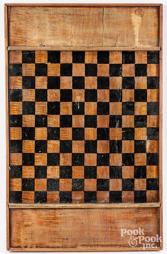 PAINTED MAPLE GAMEBOARD, EARLY