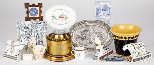 ASSORTED WEDGWOOD POTTERY AND PORCELAINAssorted