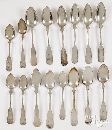 COIN SILVER SPOONSCoin silver spoons,