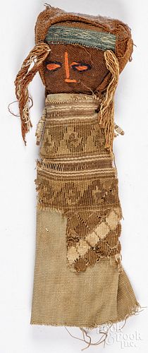 CHANCAY CLOTH FUNERARY DOLLChancay