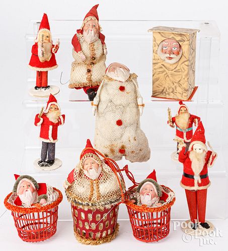 GROUP OF VINTAGE JAPANESE SANTA