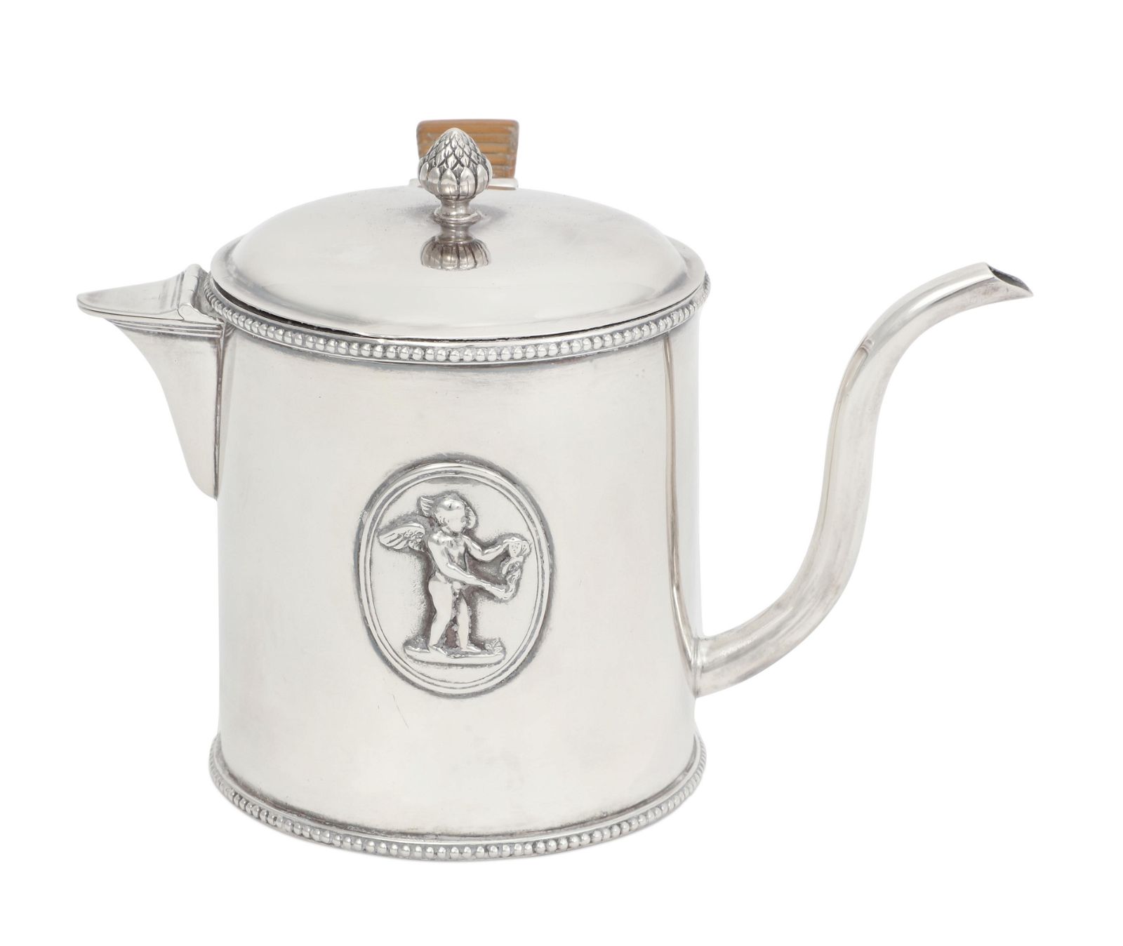 A GEORGE III STERLING SILVER ARGYLEA