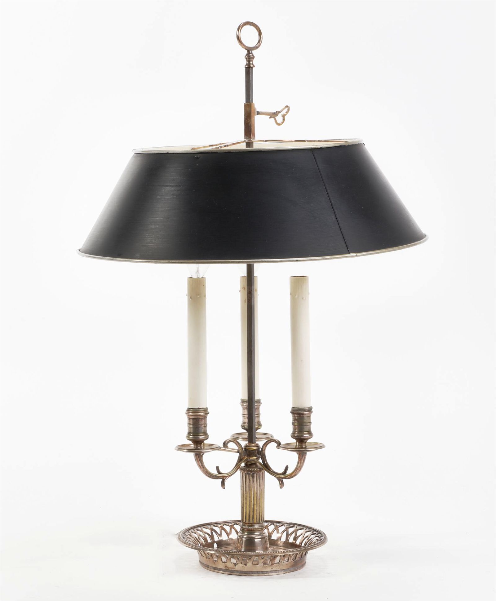 A LOUIS XVI STYLE BOUILLOTTE LAMPA