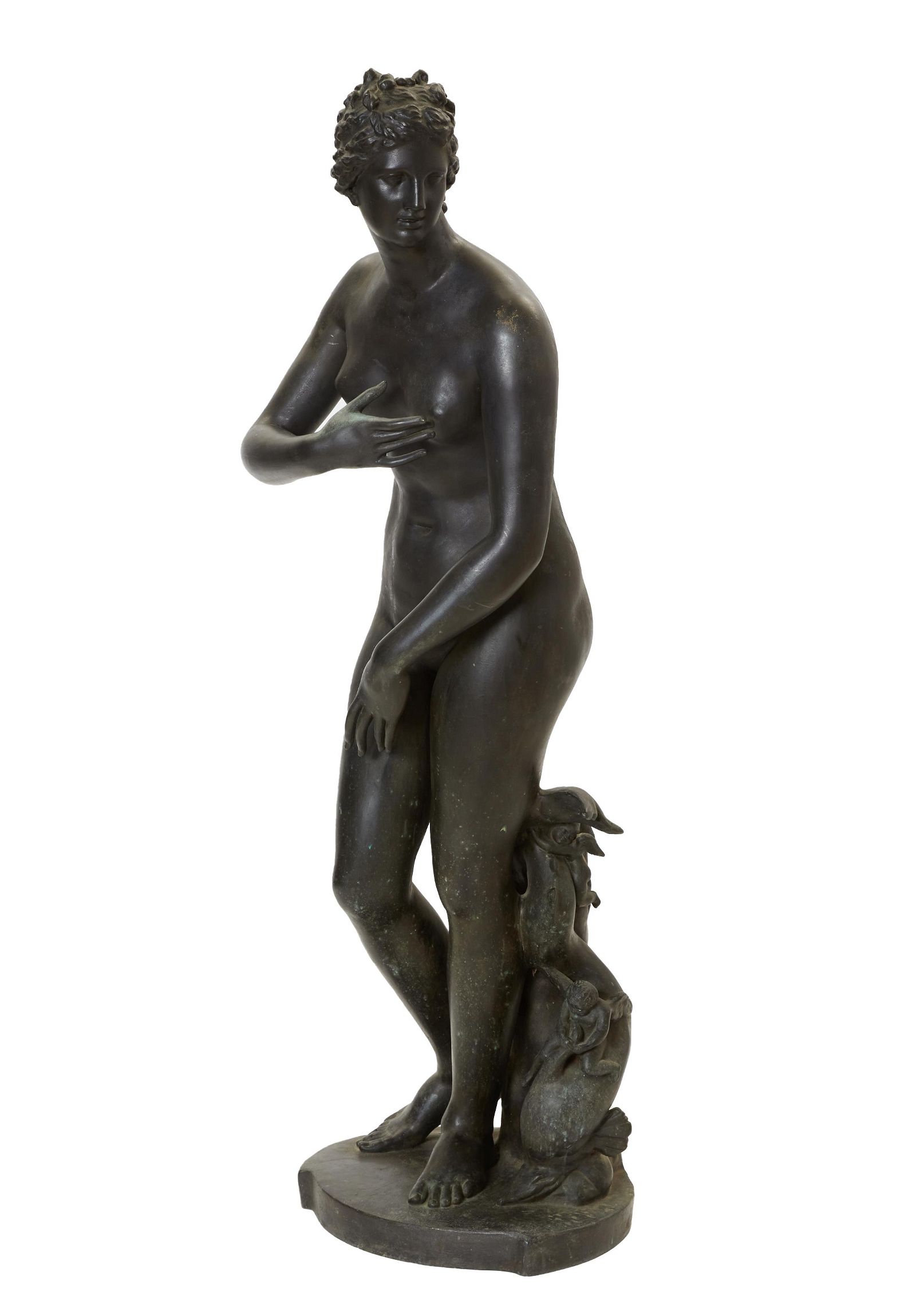 A CONTINENTAL BRONZE MODEL OF THE