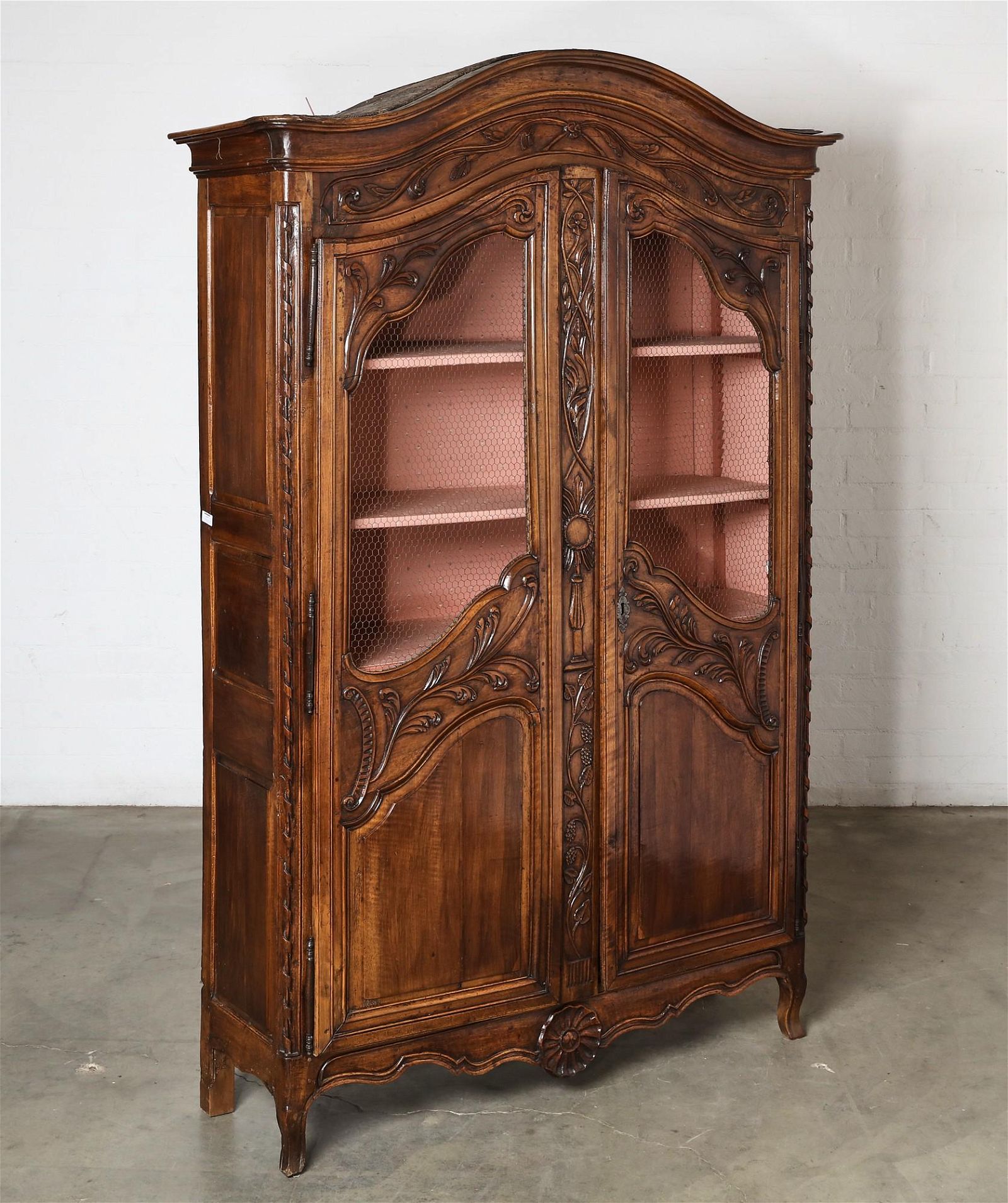 LOUIS XV PROVINCIAL WALNUT AND