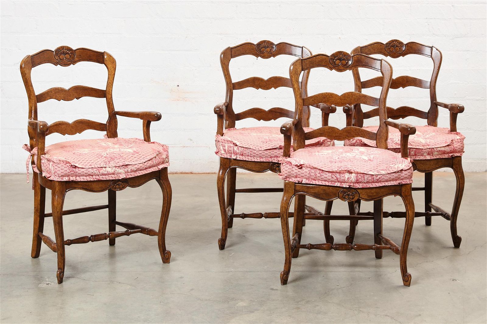 A SET OF FOUR FRENCH PROVINCIAL