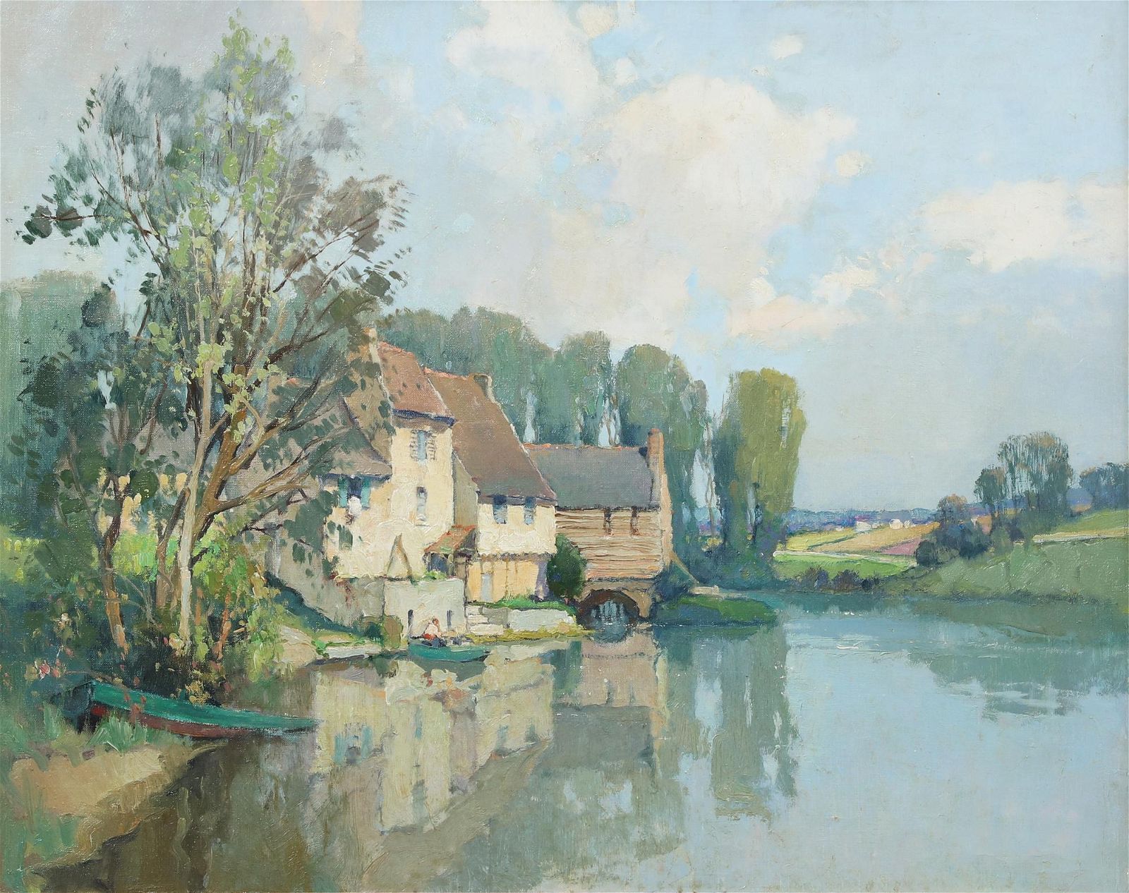 GEORGES CHARLES ROBIN, MOULIN SUR