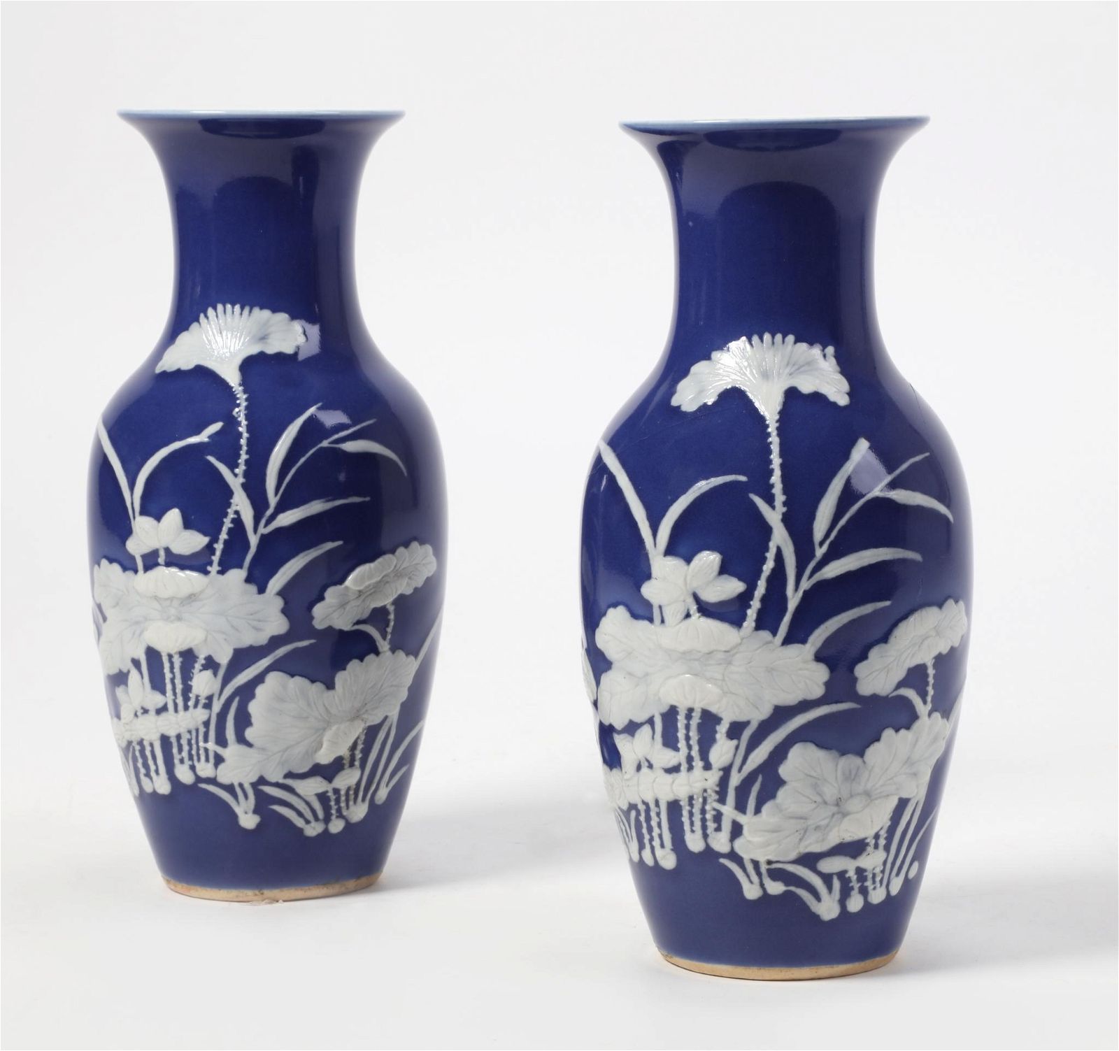 A PAIR OF CHINESE PORCELAIN BLUE