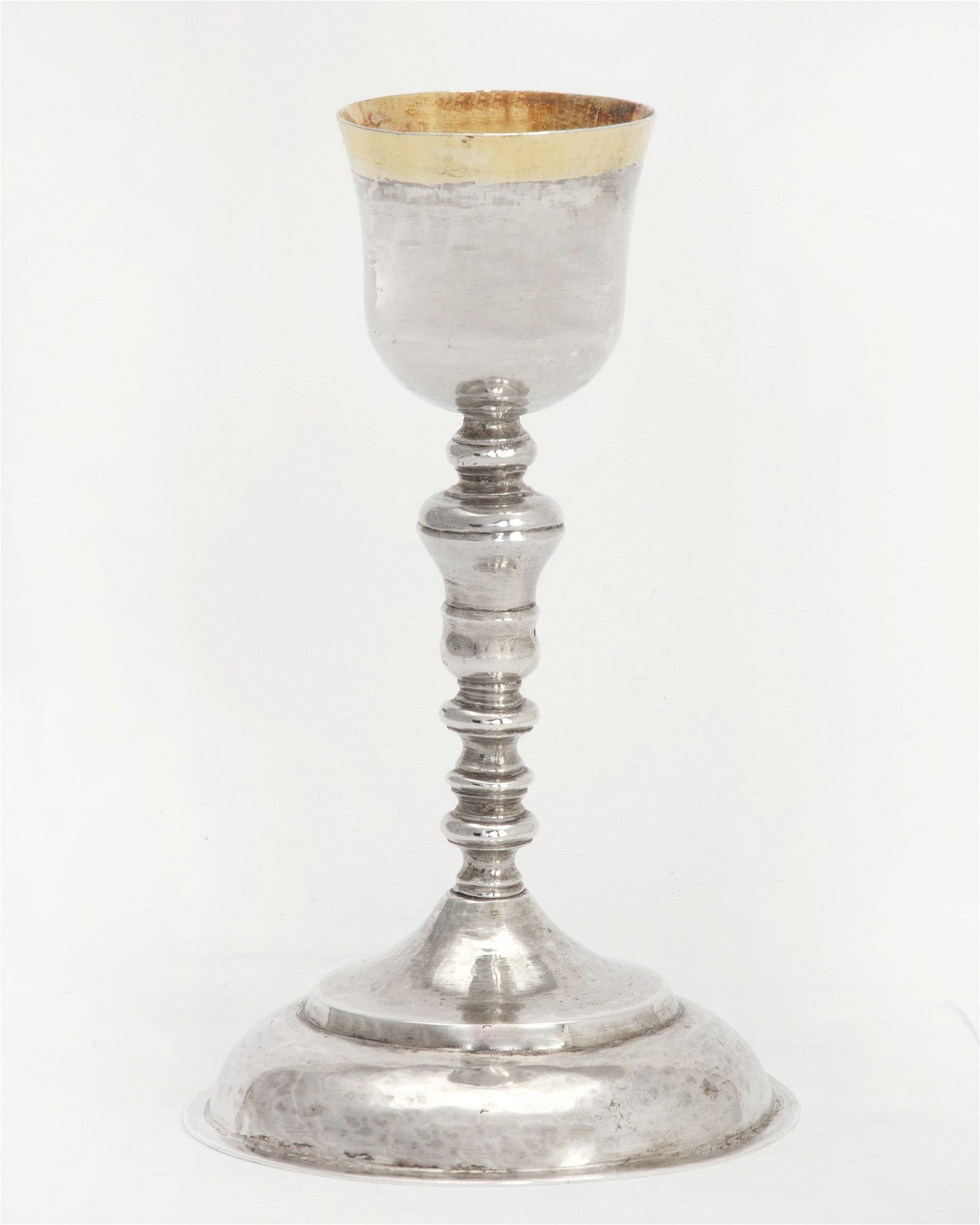 A SILVER CHALICE, EUROPEAN OR SOUTH
