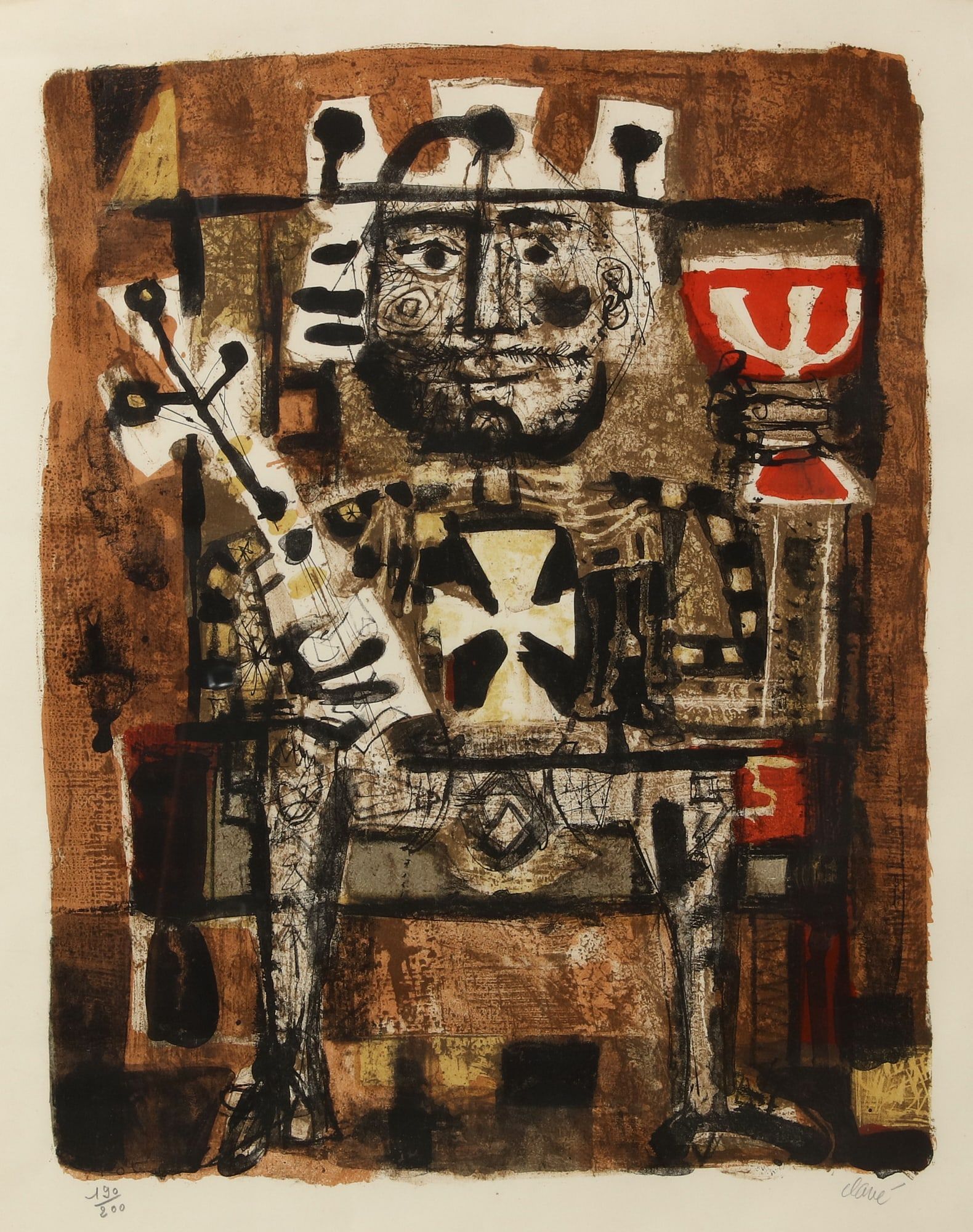 ANTONI CLAVE, LE ROI BOIT, 1954Antoni