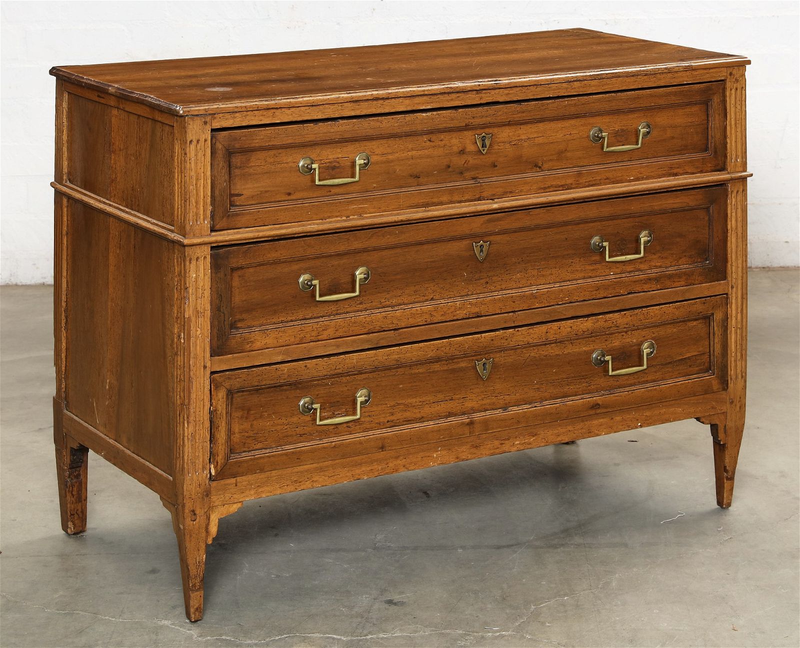 A DIRECTOIRE MAHOGANY COMMODEA