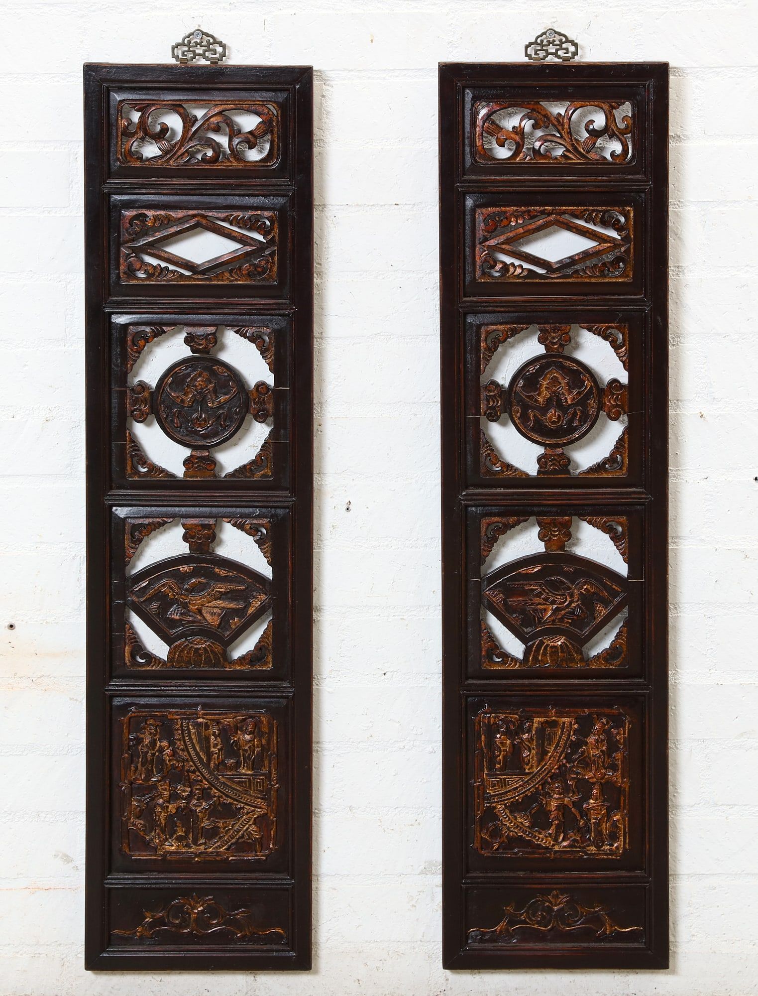 A PAIR OF CHINESE ARCHITECTURAL