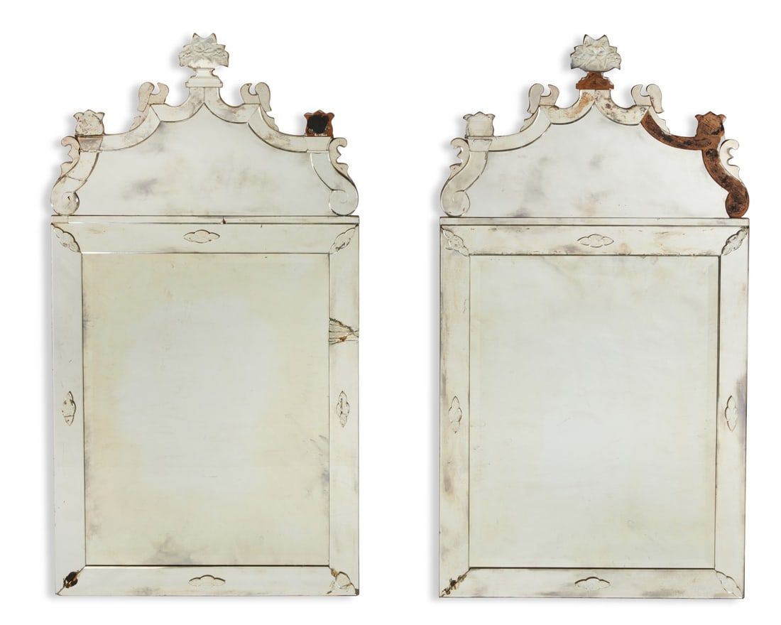 A PAIR OF VENETIAN ROCOCO STYLE