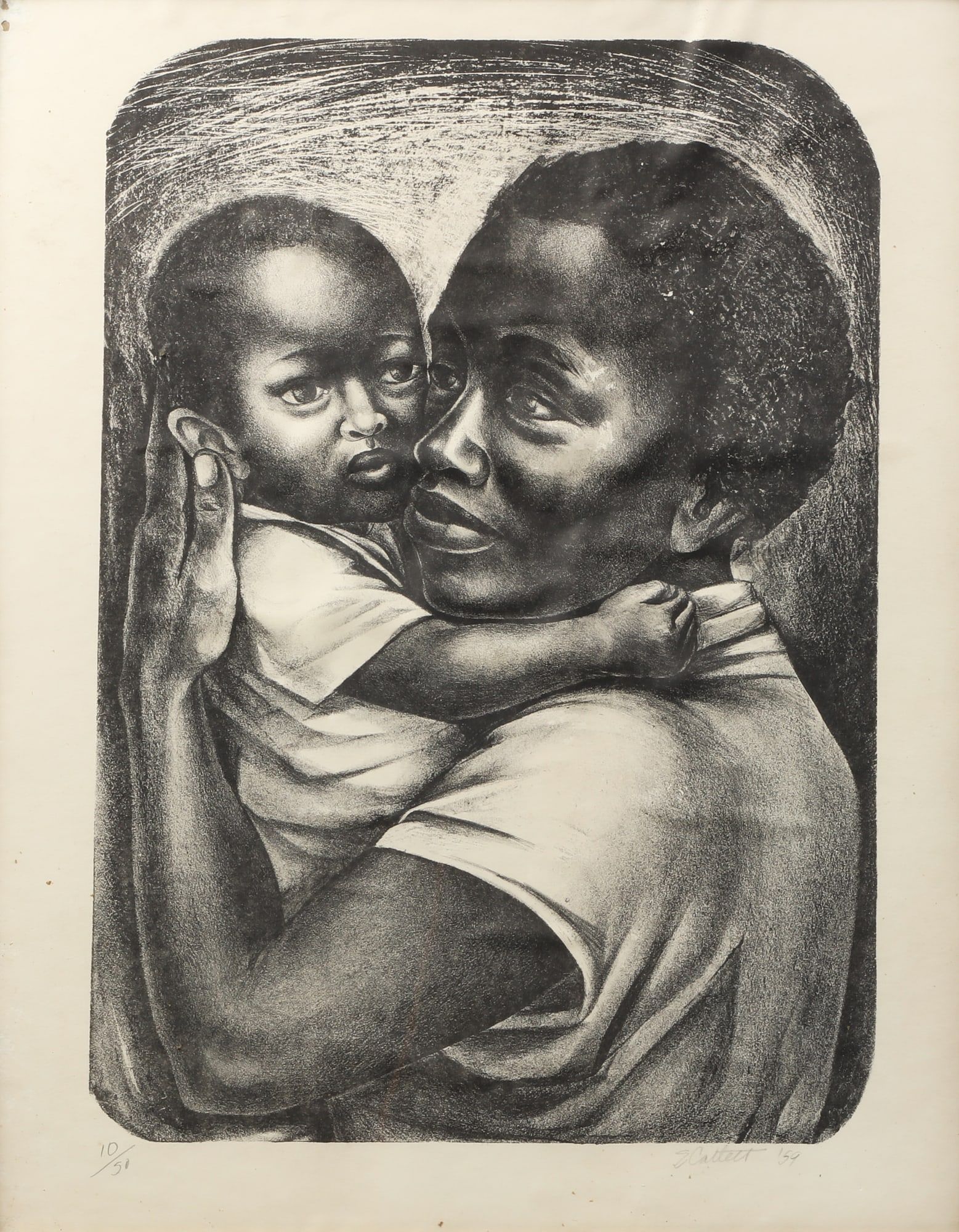 ELIZABETH CATLETT, BLACK MATERNITYElizabeth