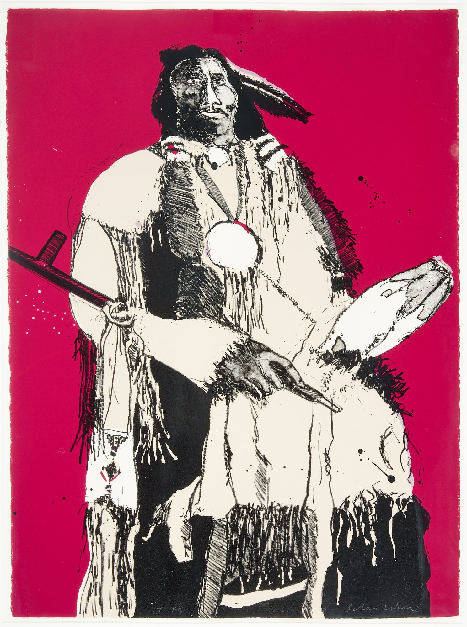 FRITZ SCHOLDER, BUCKSKIN INDIANFritz