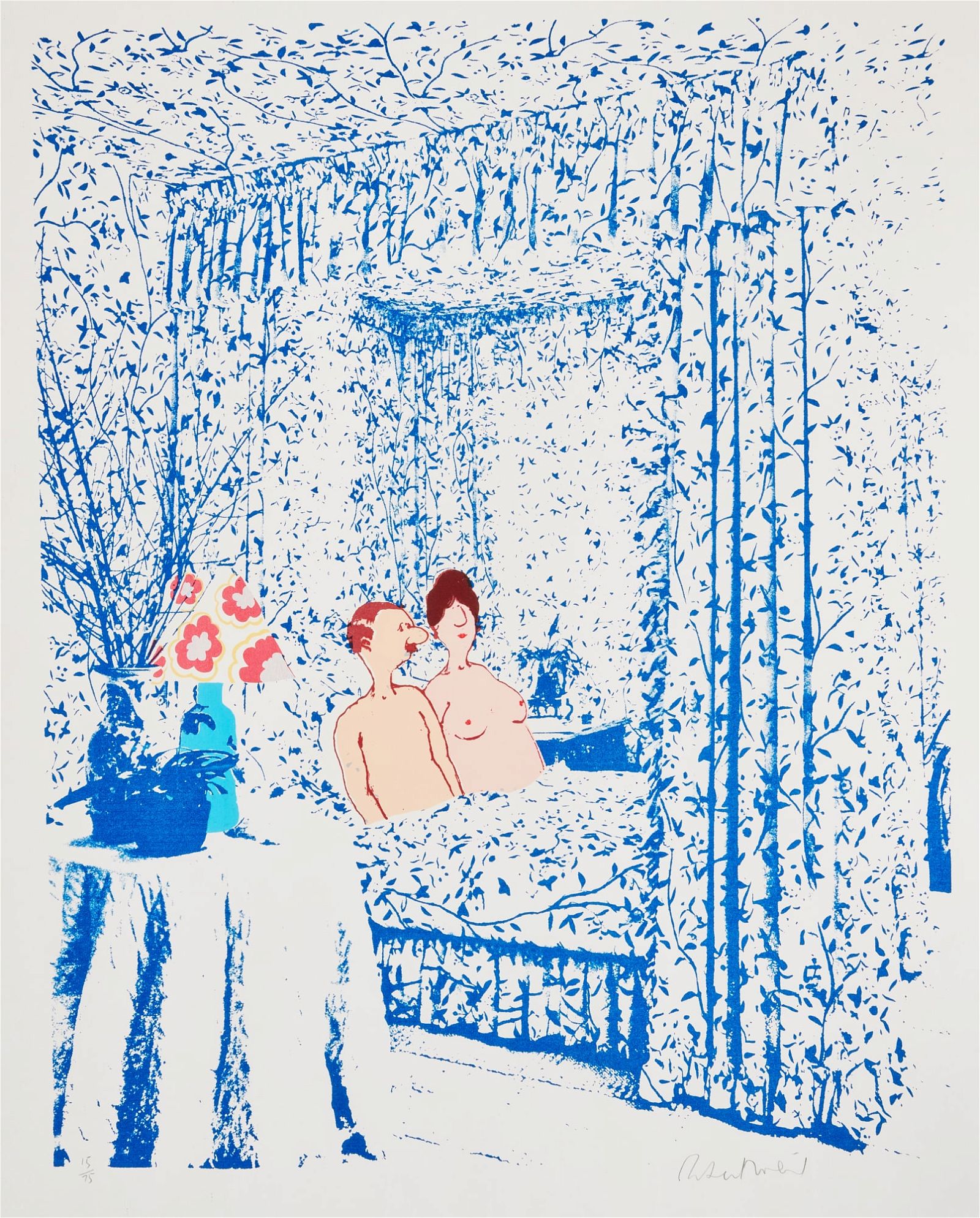 ROBERT WEIL, COUPLE IN THEIR BEDRobert