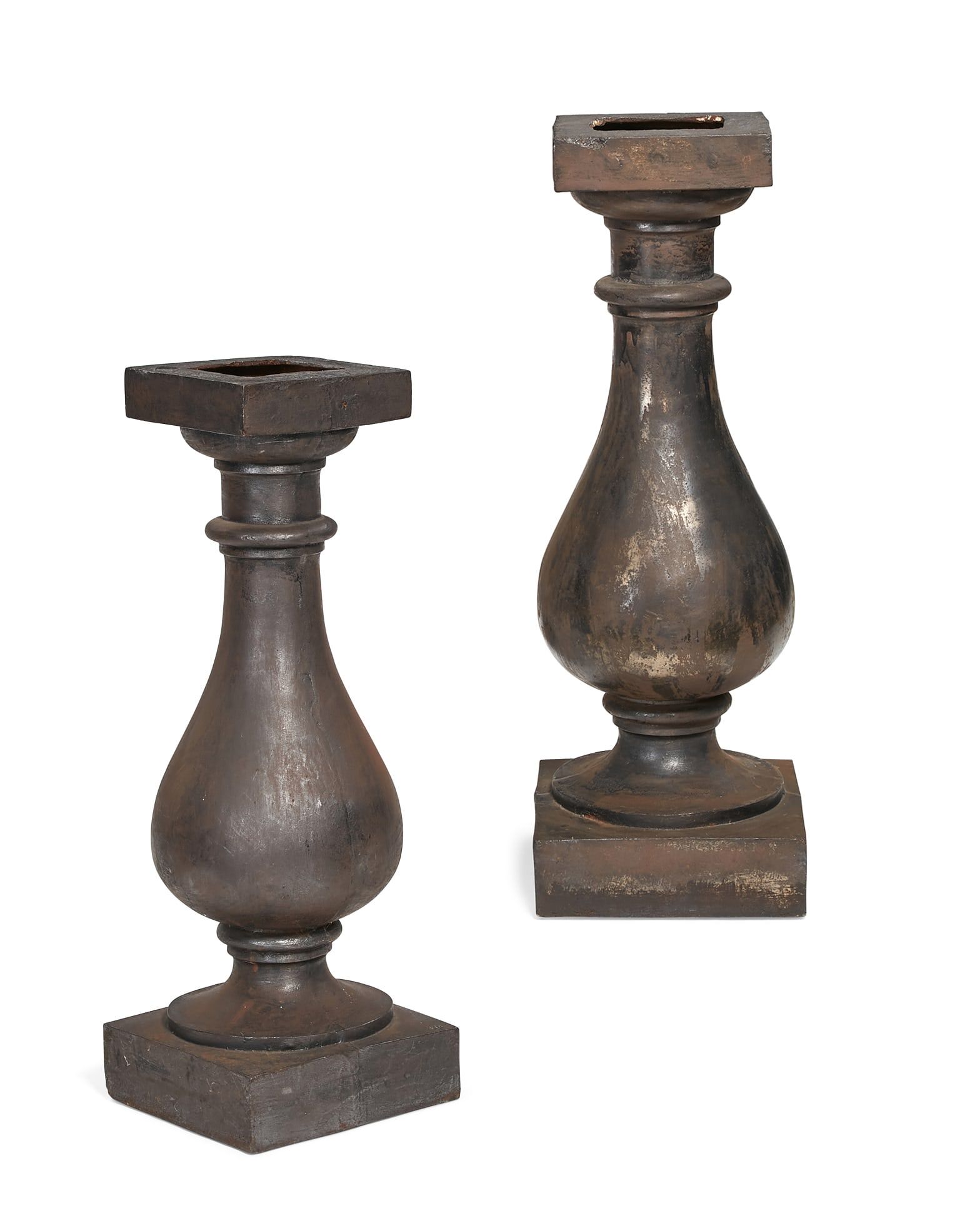 A PAIR OF NEOCLASSICAL STYLE CAST
