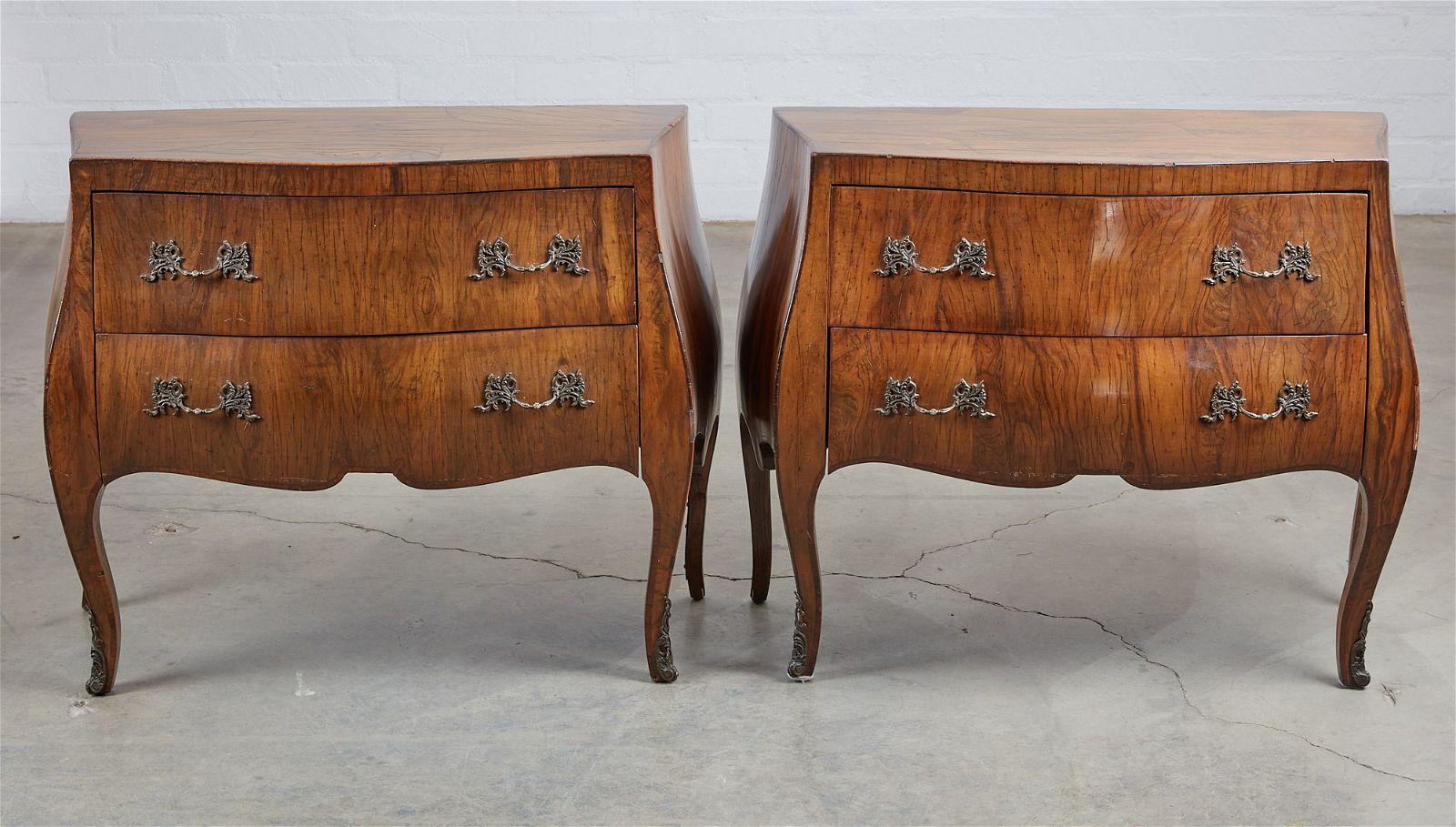 A PAIR OF ITALIAN ROCOCO STYLE