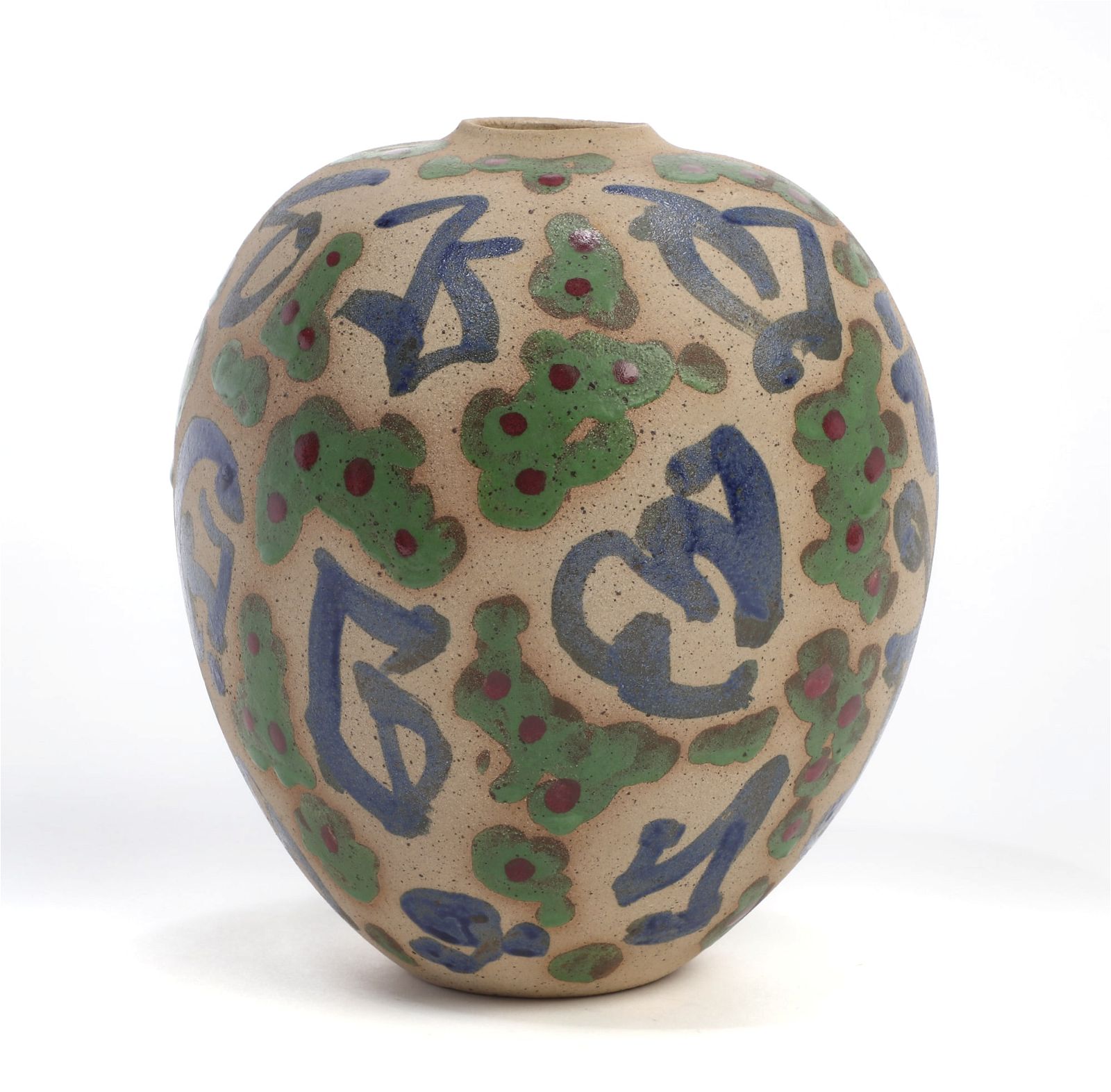 A GEOFFREY EASTOP, EARTHENWARE