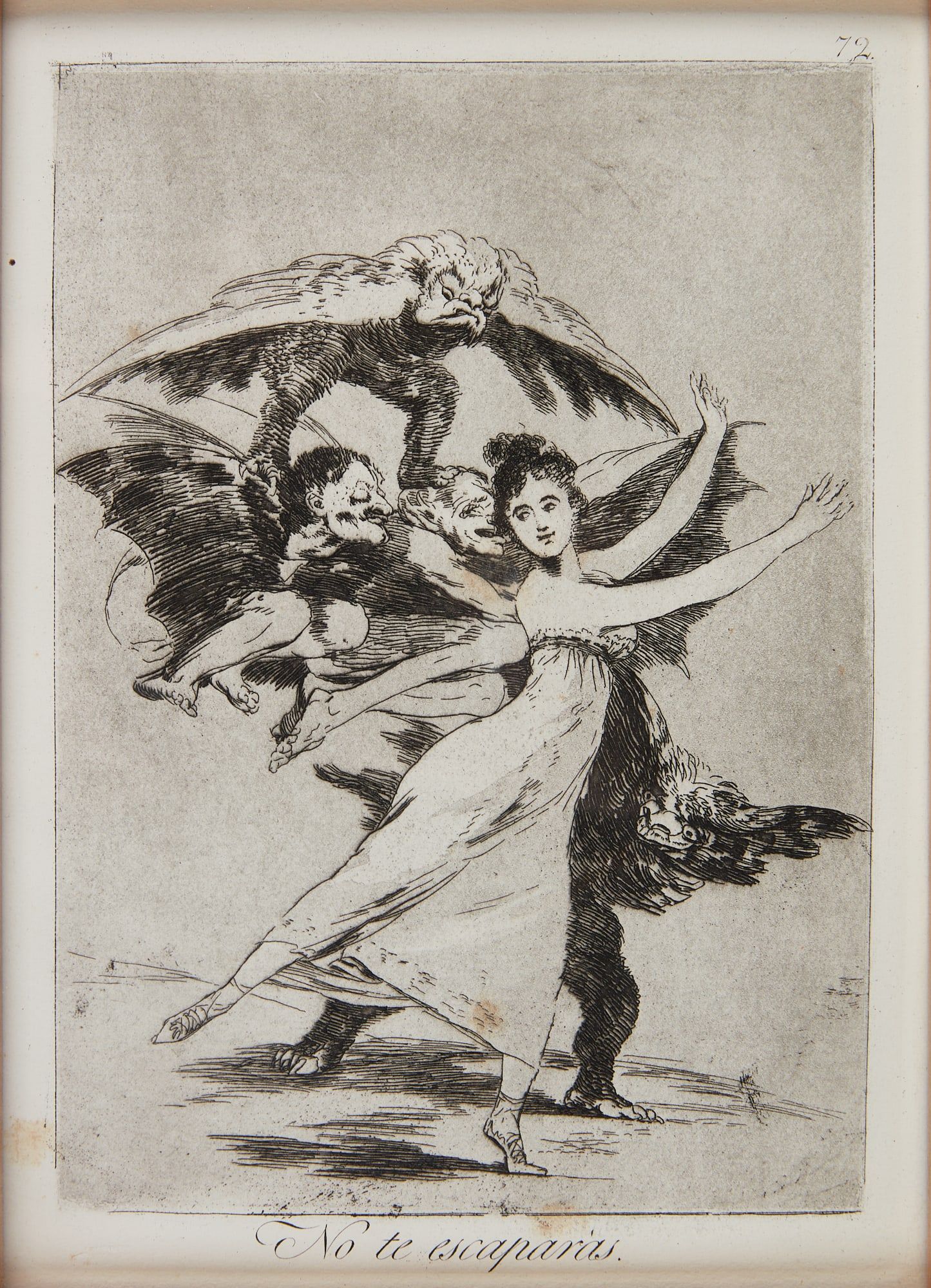 F GOYA, YOU WILL NOT ESCAPE (NO