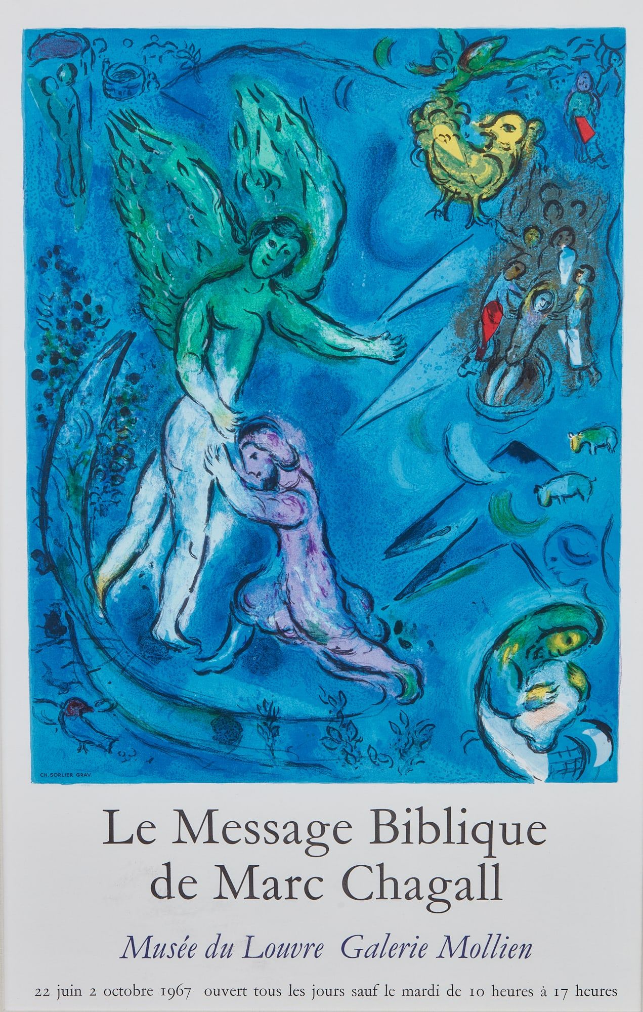 AFTER MARC CHAGALL, LE MESSAGE