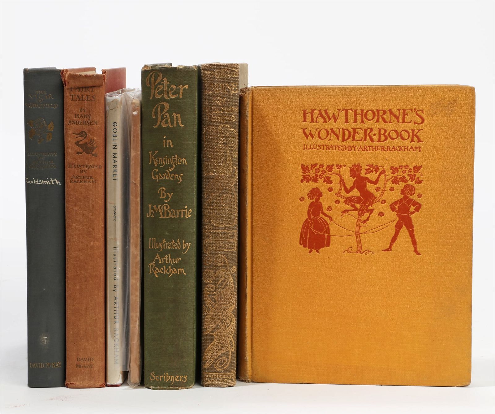 SEVEN BOOKS ILLUSTRATED BY ARTHUR