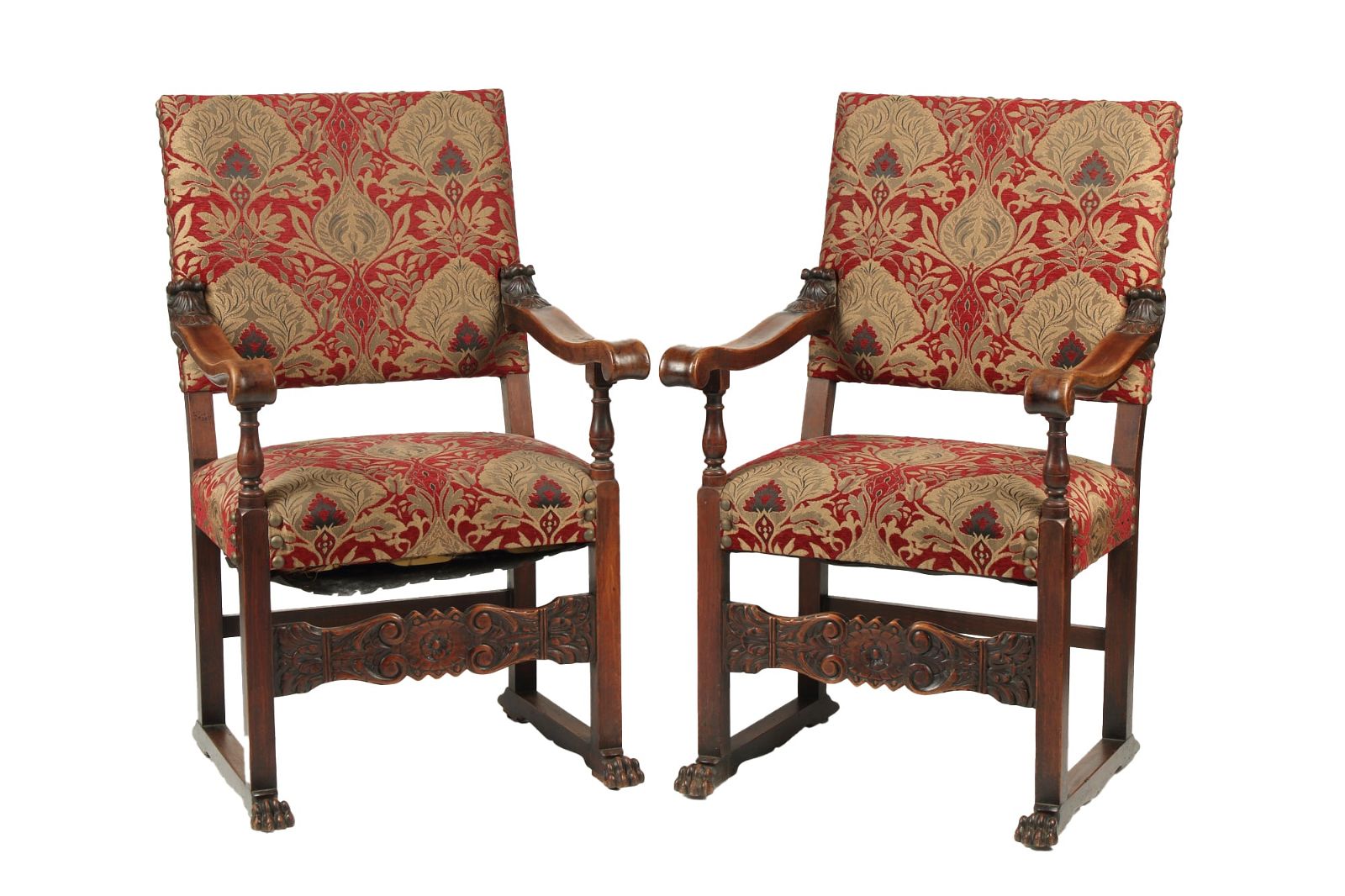A PAIR OF ITALIAN BAROQUE STYLE