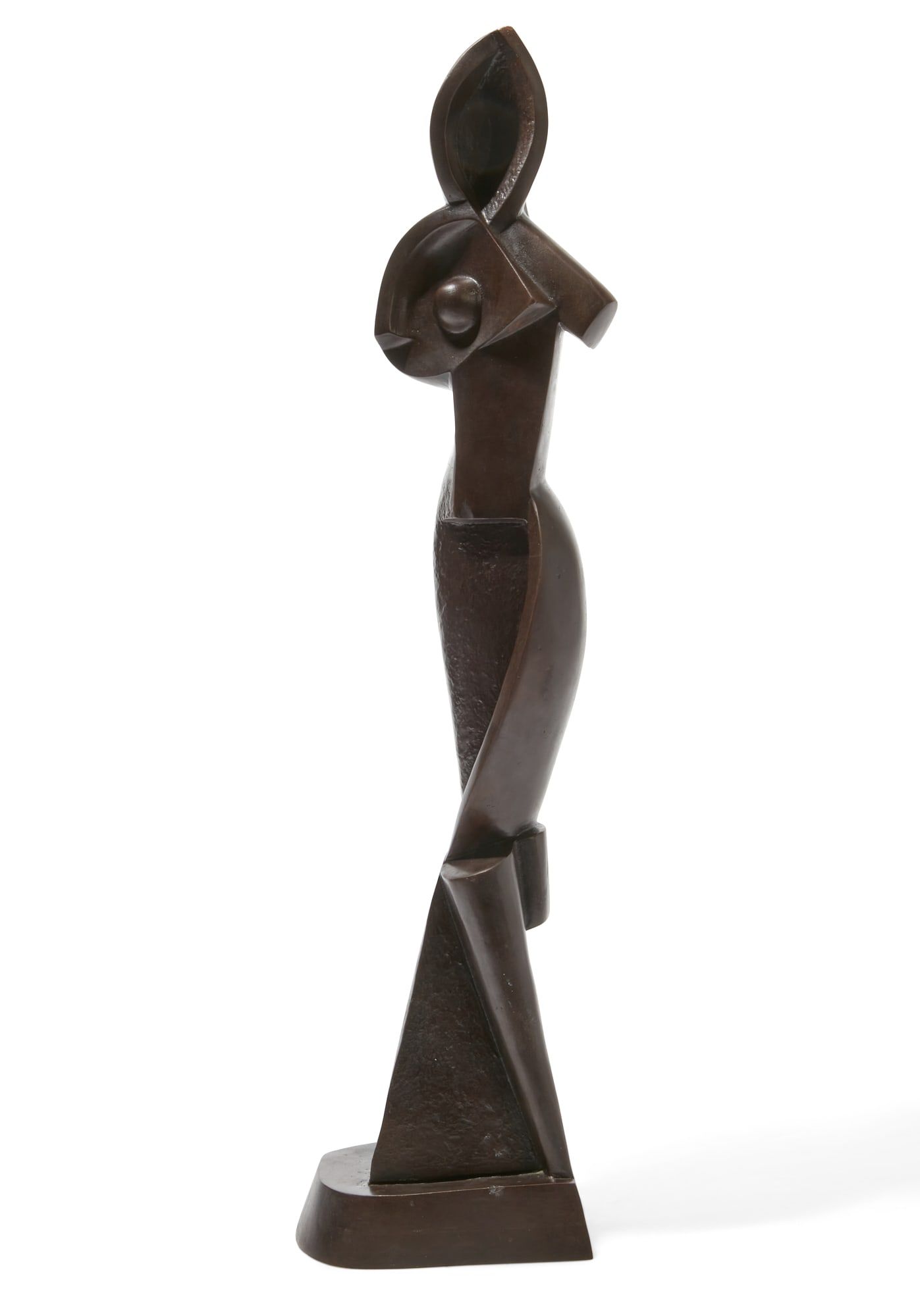 AFTER ARCHIPENKO, STATUETTE GEOMETRIQUE,