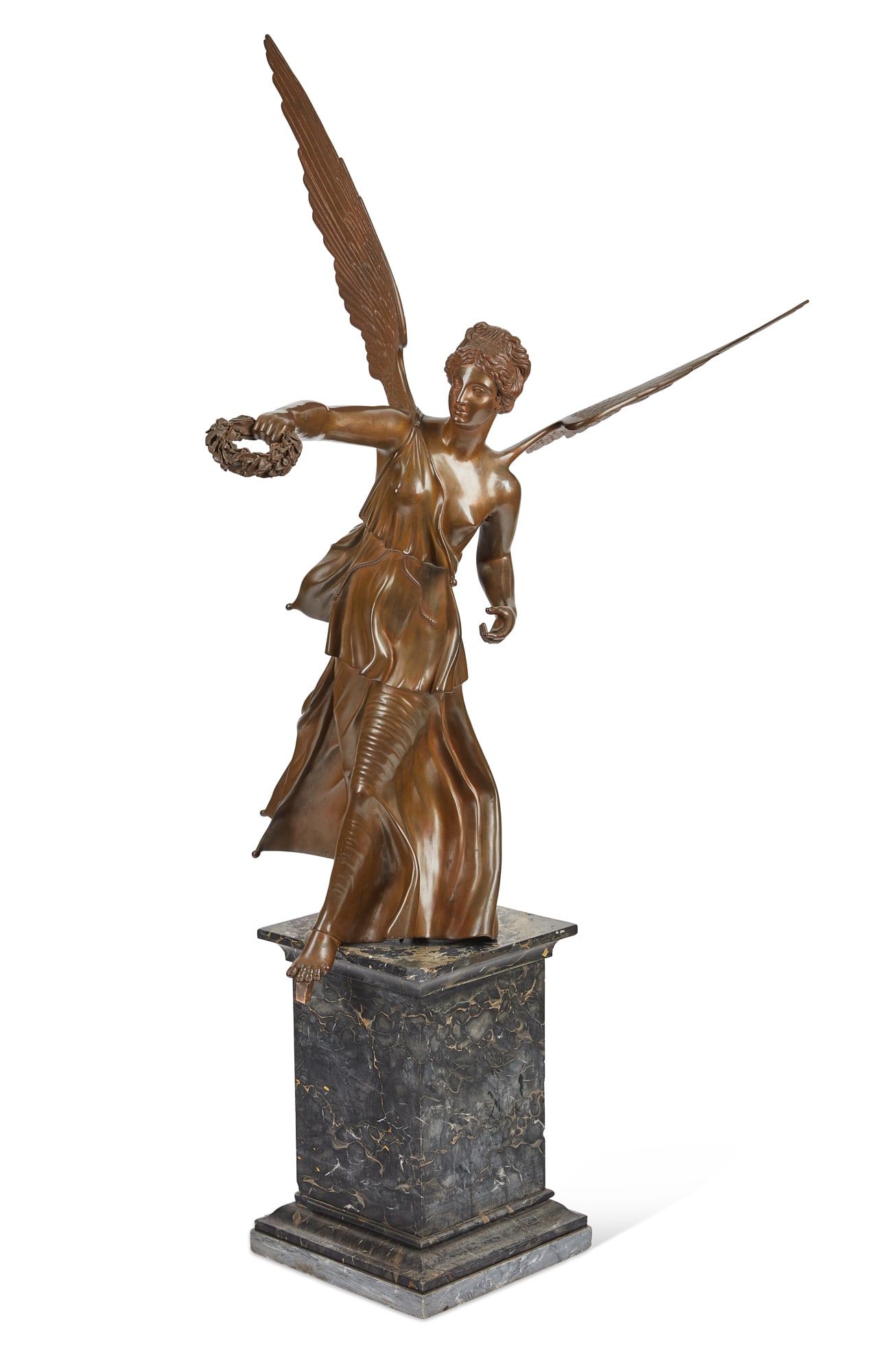 A LARGE CONTINENTAL BRONZE MODEL