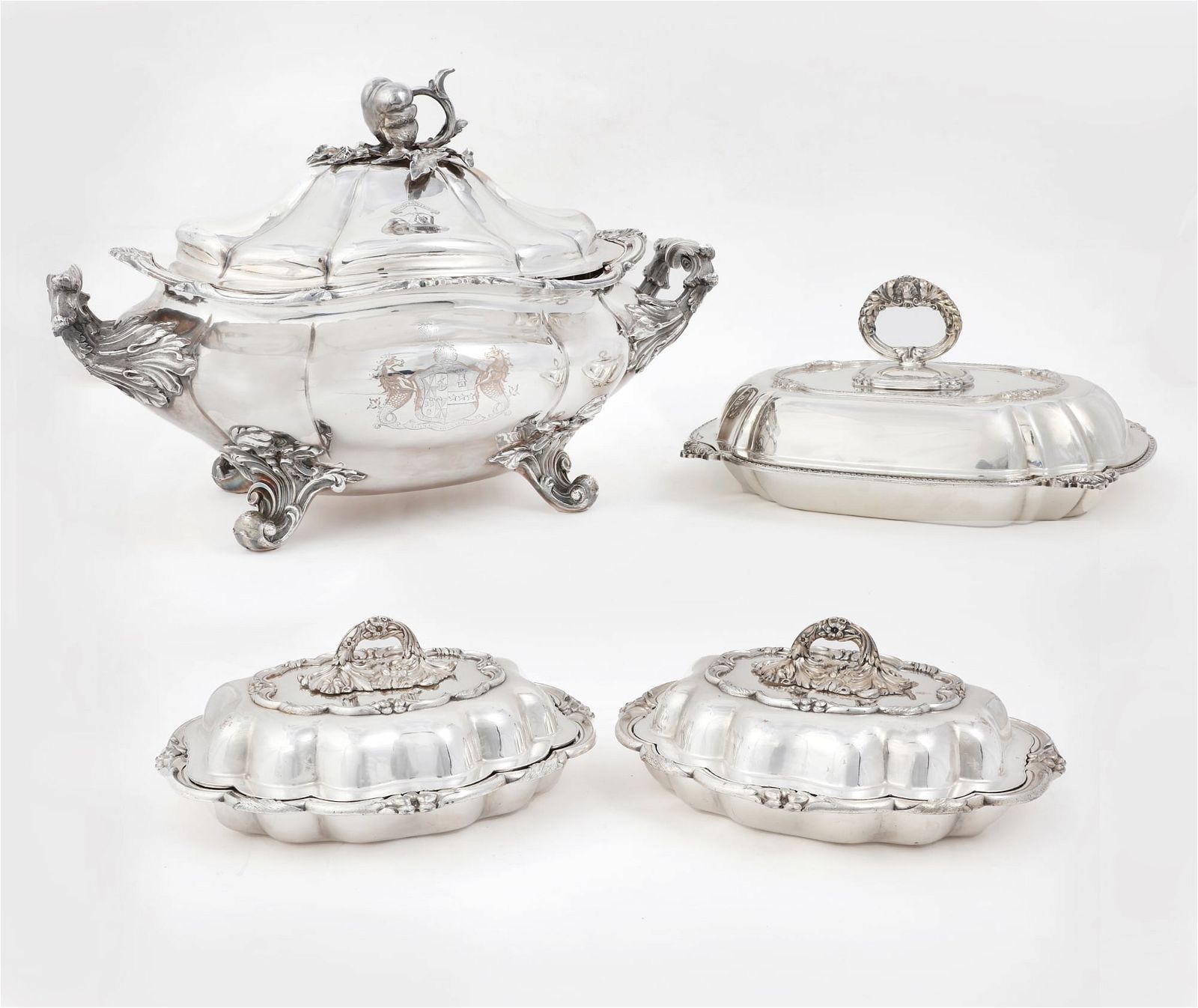 A GROUP OF ENGLISH SILVERPLATE