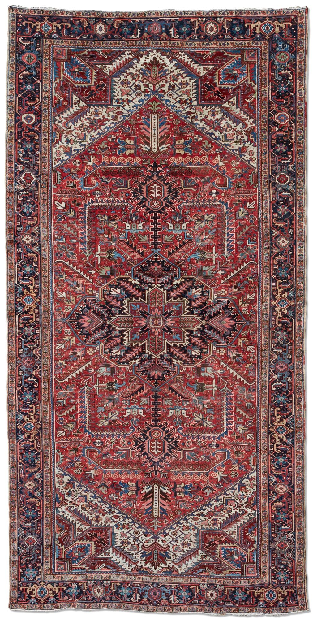 A HERIZ LONG CARPET, MID 20TH CENTURYA