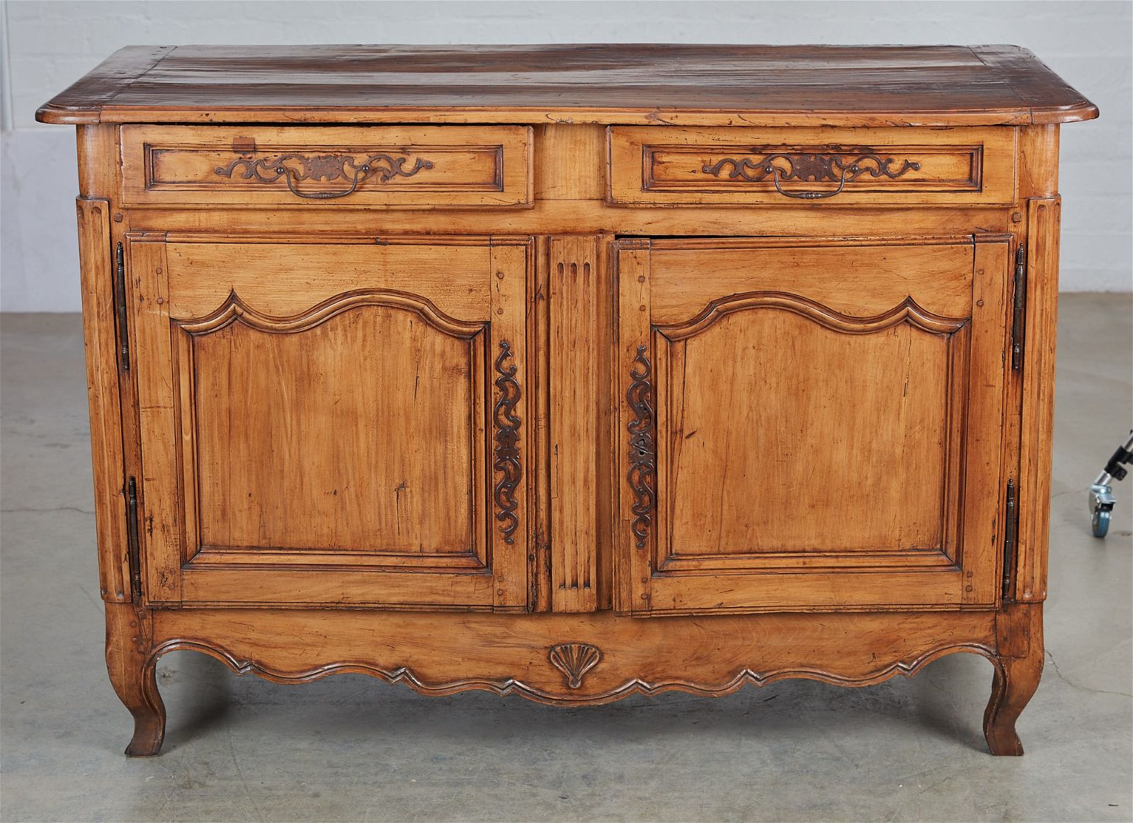 A FRENCH PROVINCIAL CHERRY WOOD